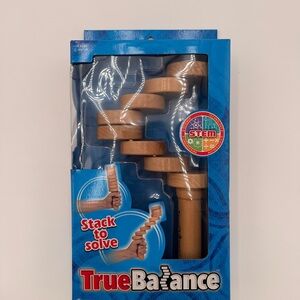 True Balance Handheld Wooden Toy by Excite – STEM Coordination Game – NEW & Seal